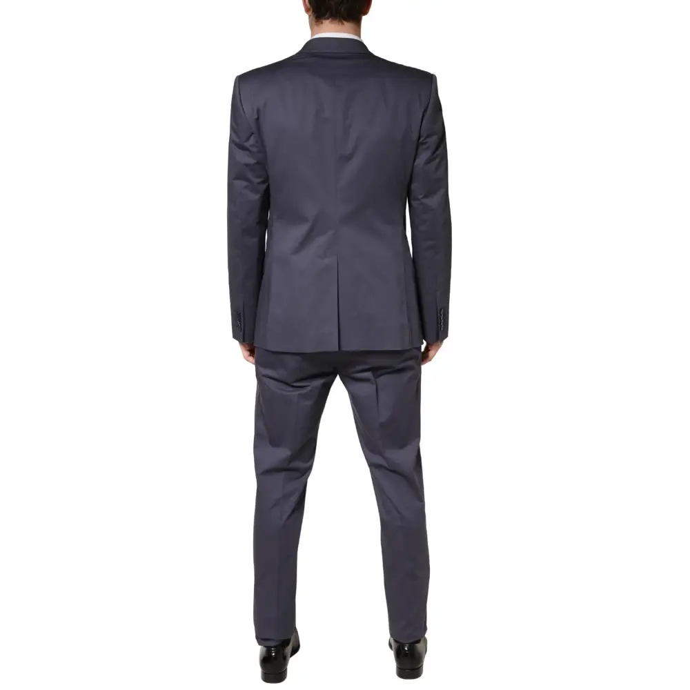 Dolce & Gabbana Blue Single Breasted MARTINI 2 Piece Suit - Jakkesæt