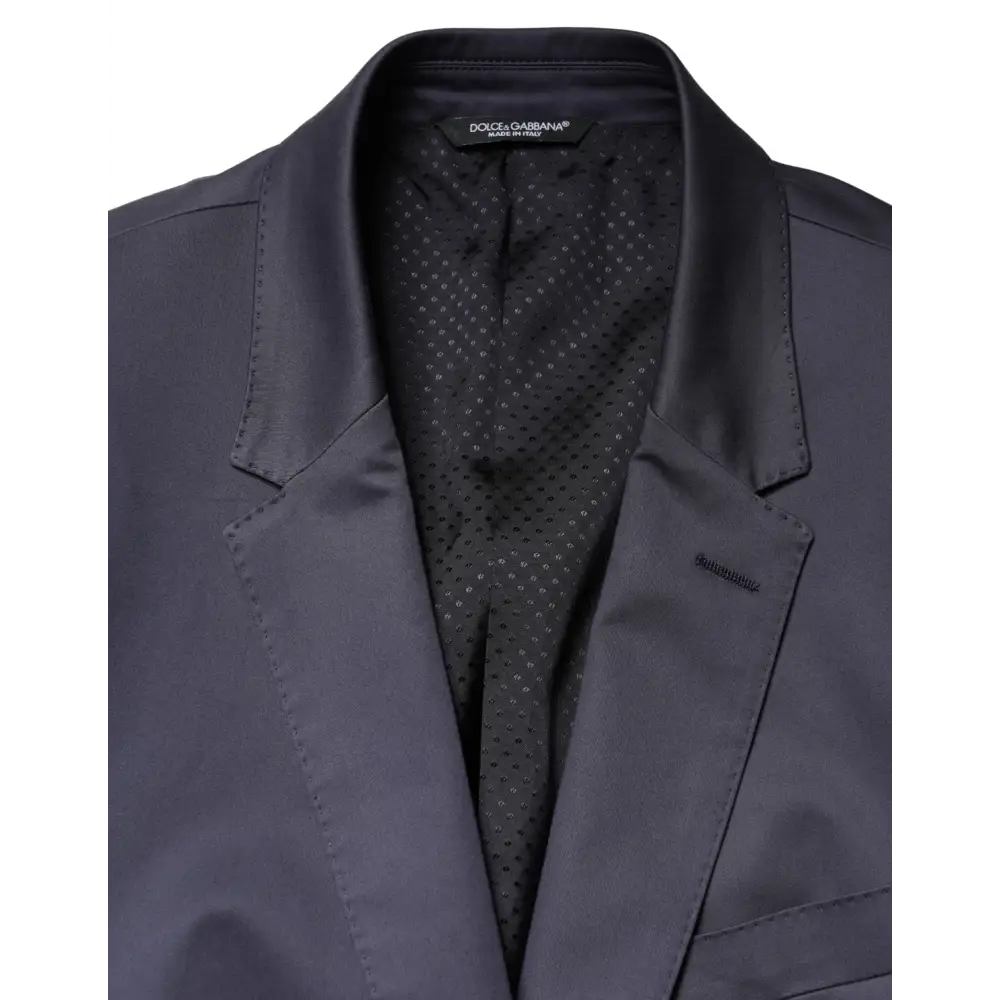 Dolce & Gabbana Blue Single Breasted MARTINI 2 Piece Suit - Jakkesæt