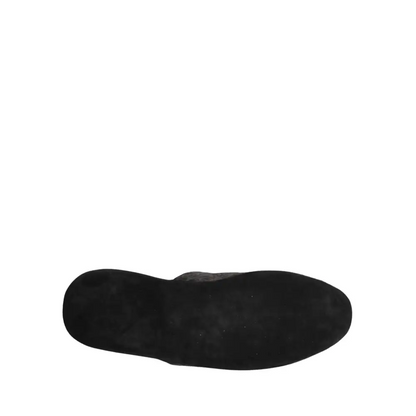 Dolce & Gabbana Dark Grey Charcoal Wool Red Slippers Shoes - Flip-flops