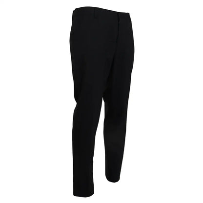 Dolce & Gabbana Gray Wool Stretch Dress Formal Slim Fit Pant