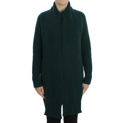 Dolce & Gabbana Green Knitted Cashmere Cardigan