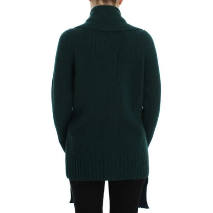 Dolce & Gabbana Green Knitted Cashmere Cardigan