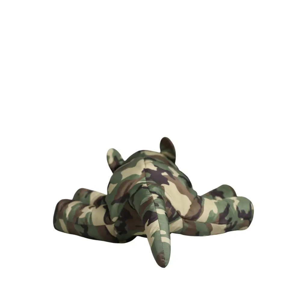 Multicolor camouflage animal silhouette plush rhino waist bag i Dolce & Gabbana