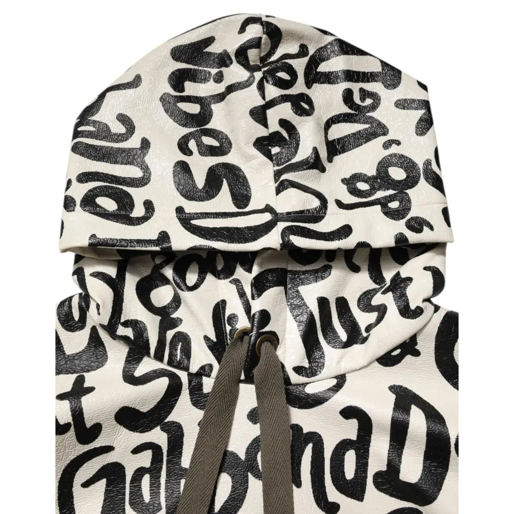 Dolce & Gabbana Multicolor Hooded DGMania Sweatshirt Sweater