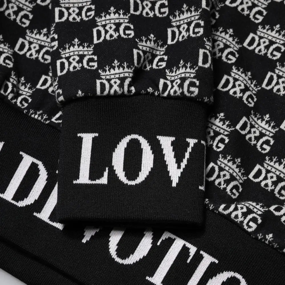 Dolce & Gabbana Multicolor Tradizione E Devotion Sweatshirt Sweater