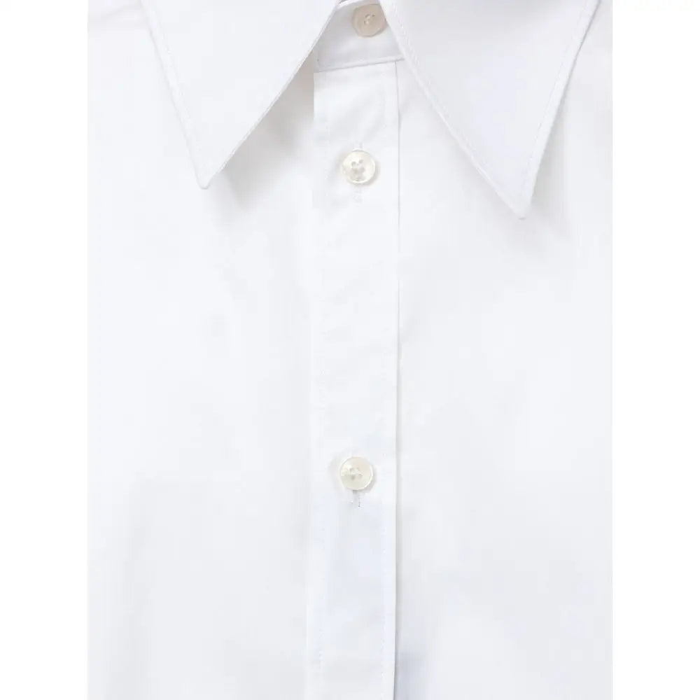 Dolce & Gabbana White Cotton Shirt - Skjorte