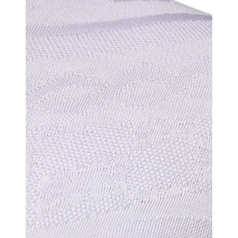 Dolce & Gabbana White Silk Crew Neck Men Pullover Sweater - Sweaters