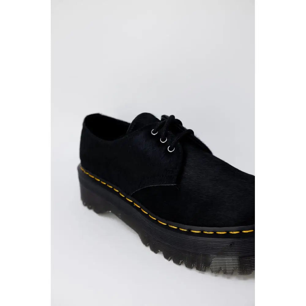 Dr. Martens Black Leather Lace-Up Boot