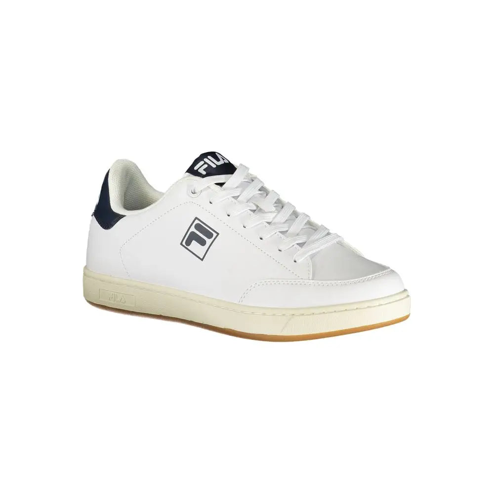 Fila Bianco Polyurethane sneaker med hvid læderoverdel og navy accenter