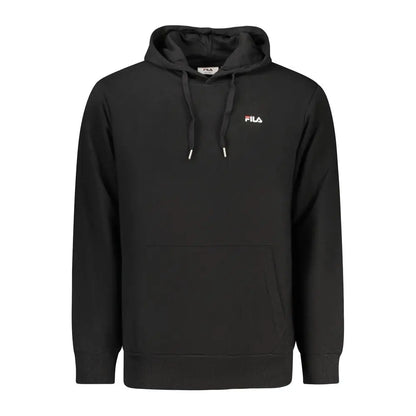 Fila Black Cotton Men’s Hoodie - Hoodies