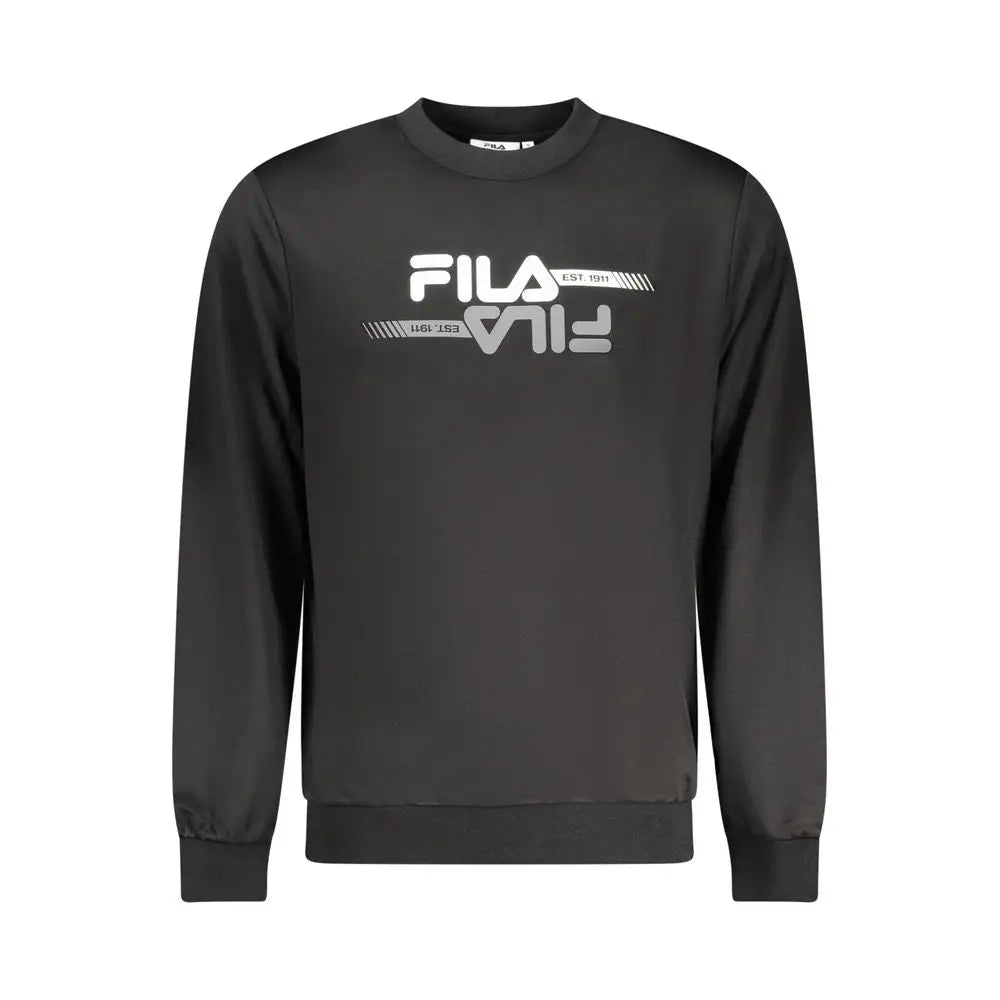 Fila Black Polyester Men Sweatshirt - Sweatshirts