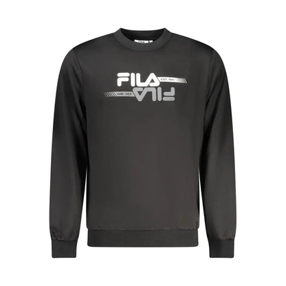 Fila Black Polyester Men Sweatshirt - Sweatshirts