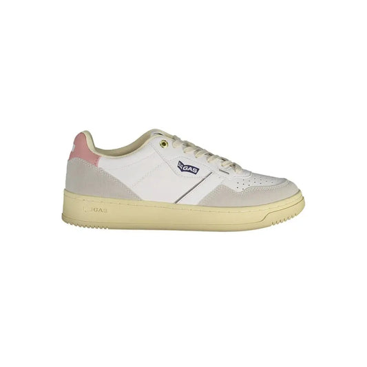 Gas White Artificial Leather Sneakers - Sneakers