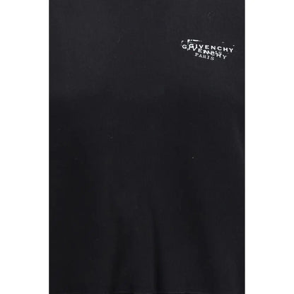 Givenchy sort trøje i sort bomuld med Paris-logo