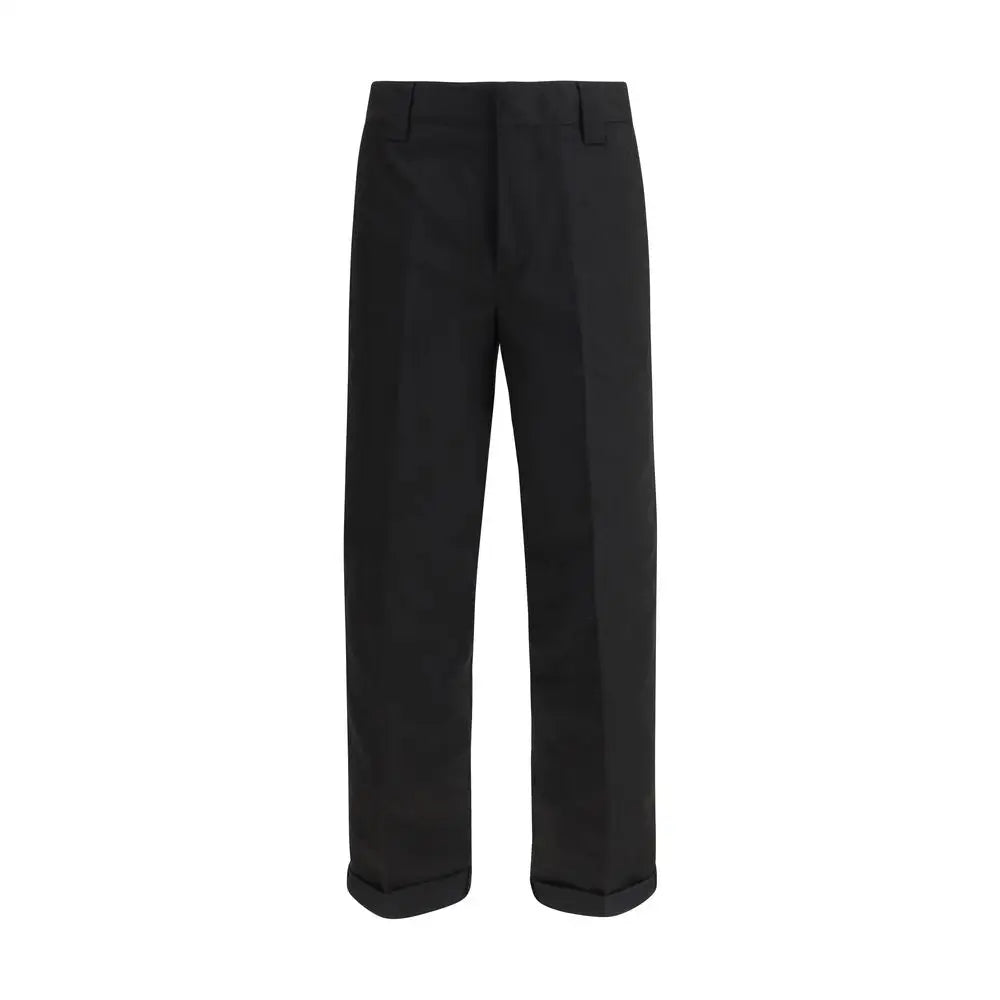 Golden Goose Black Cotton Chino Pants - Bukser