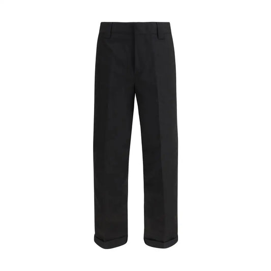 Golden Goose Black Cotton Chino Pants - Bukser