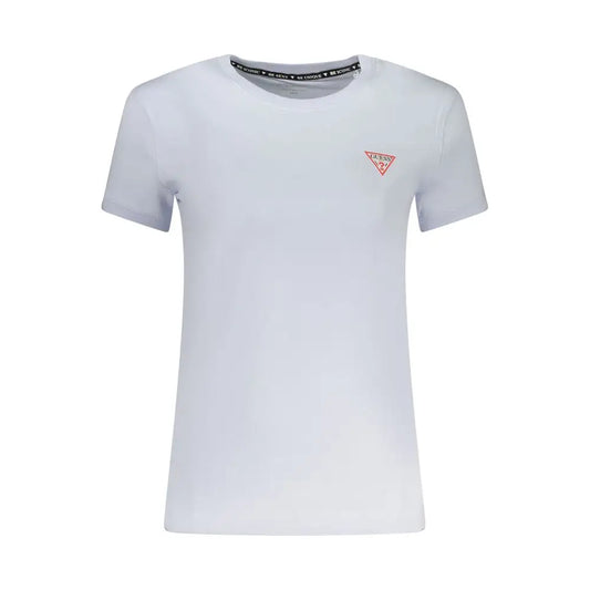 Guess Jeans Azzurro Cotton Women T-Shirt