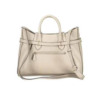 Guess Jeans Beige Polyurethane Women’s Handbag - Håndtasker