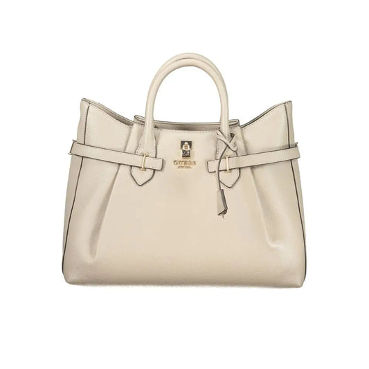 Guess Jeans Beige Polyurethane Women’s Handbag - Håndtasker