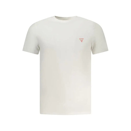 Guess Jeans Bianco Cotton Men T-Shirt