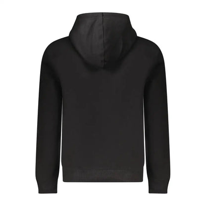Guess Jeans Black Cotton Men Sweatshirt Slim Fit Hooded - Sweatshirts