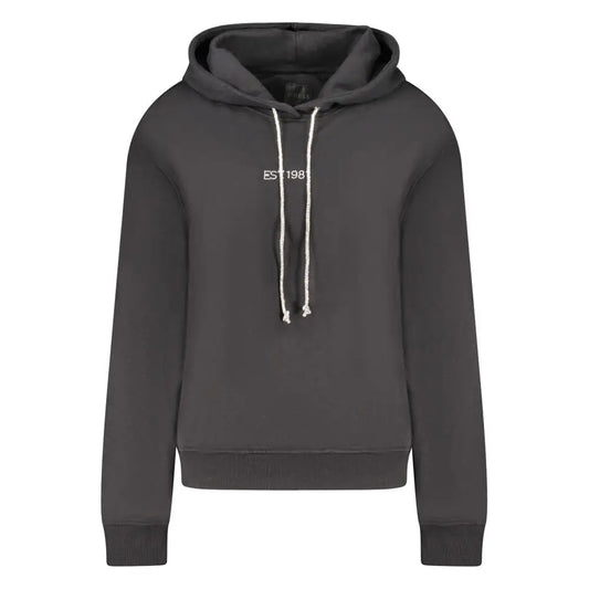 Guess Jeans Black Cotton Sweater - Sweaters