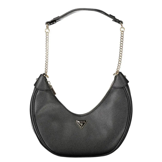 Guess Jeans Black Polyethylene Women Handbag - Håndtasker