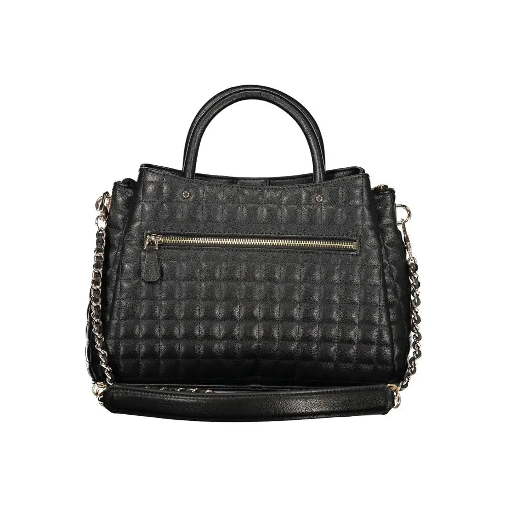 Guess Jeans Black Polyurethane Women Handbag - Håndtasker