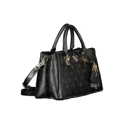 Guess Jeans Black Polyurethane Women Handbag - Håndtasker