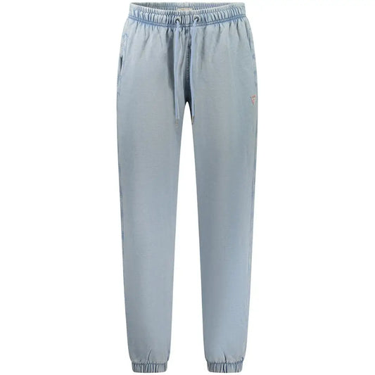 Guess Jeans Blue Cotton Pant - M - Bukser