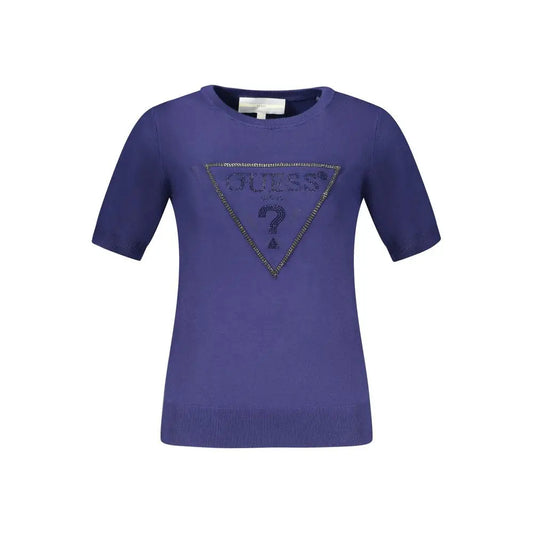 Guess Jeans Blue Viscose Women Sweater - Sweaters