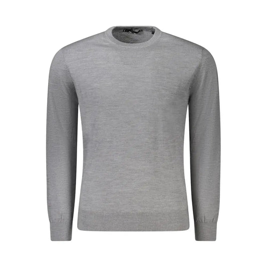 Guess Jeans Gray Wool Sweater - Sweaters