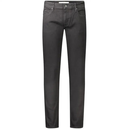 Mænds Guess Jeans Nero bomulds skinny jeans i mørkegrå slim-fit med moderne snit