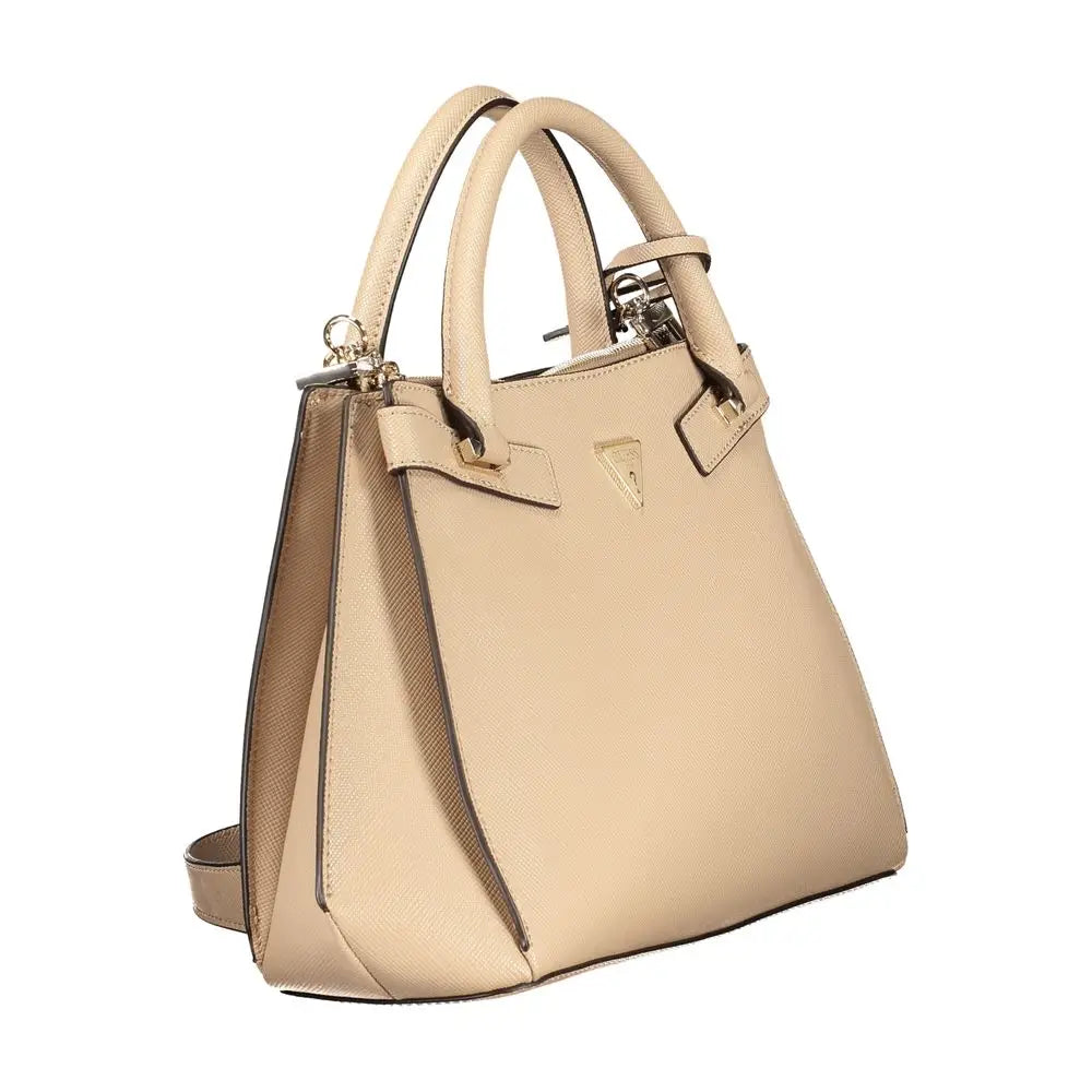 Lysrød Guess Jeans outlet mærkevare kvinders taske i poliuretano