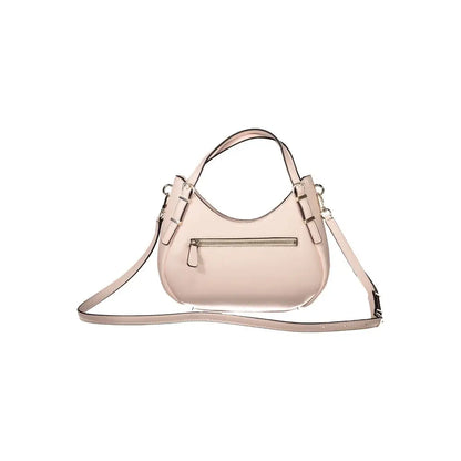 Sleek blush-pink Guess Jeans hobo bag, 100% originale brands