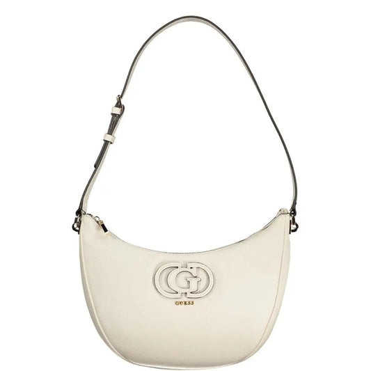 Guess Jeans White Polyethylene Women Handbag - Håndtasker