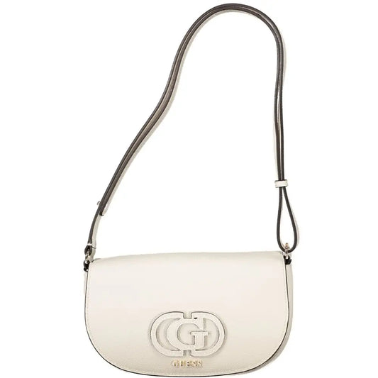 Guess Jeans White Polyethylene Women Handbag - Håndtasker