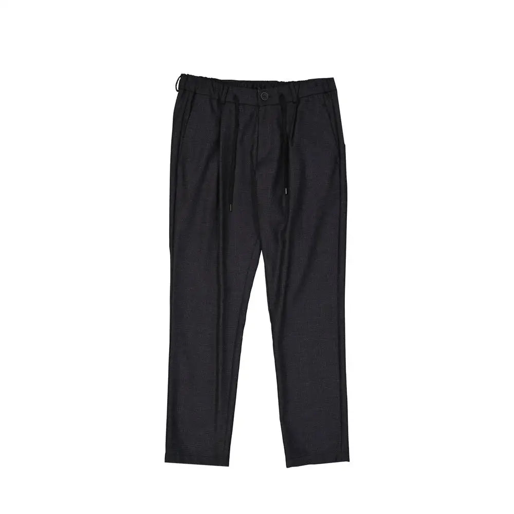 Herno Gray Wool Casual Pants - L - Bukser