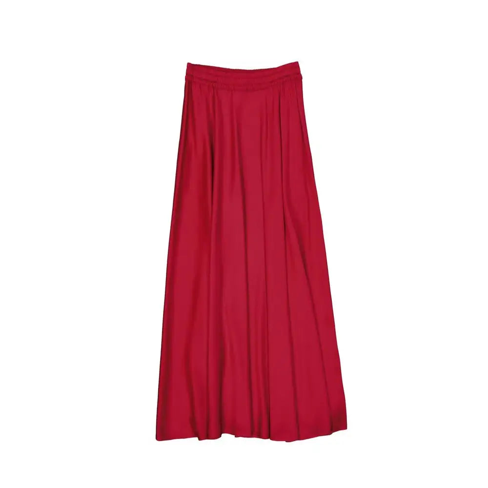 Herno Multicolor Acetate Midi Skirt - 42