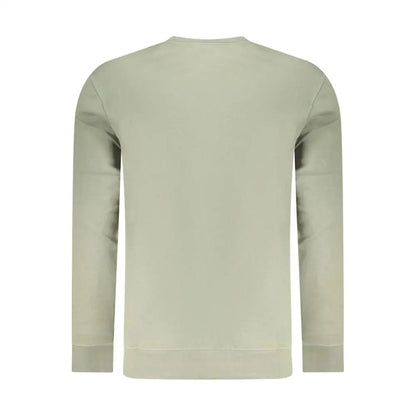 Minimalist Hugo Boss blå bomuld herreundertøj i olivengrøn sweatshirt-stil