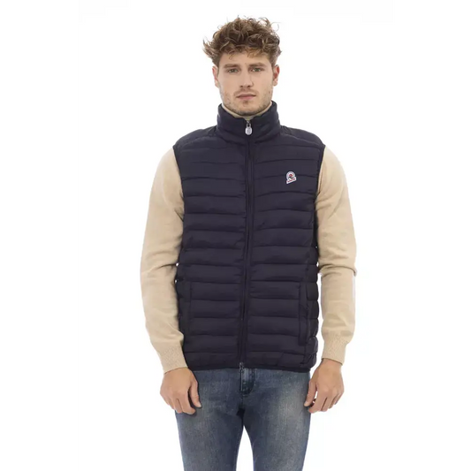 Invicta Blue Polyamide Men’s Jacket - Jakke