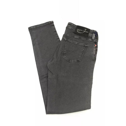 Jacob Cohen Black Cotton Women Jeans