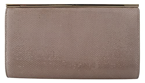 Jimmy Choo Cayla glitter-mesh clutch set bagfra