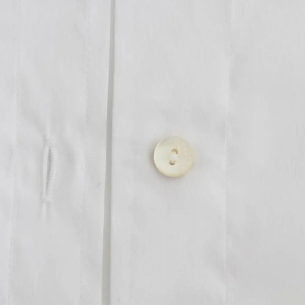 John Galliano White Cotton Shirt Top