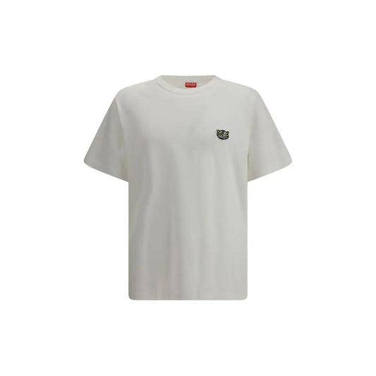Kenzo White Cotton T-Shirt - T-shirts