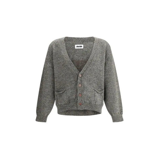 Grå cardigan fra Magliano Wool, 100% originale brands i outlet mærkevarer