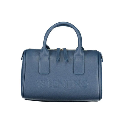 Mario Valentino Blu Polyurethane Woman Handbag - Håndtasker