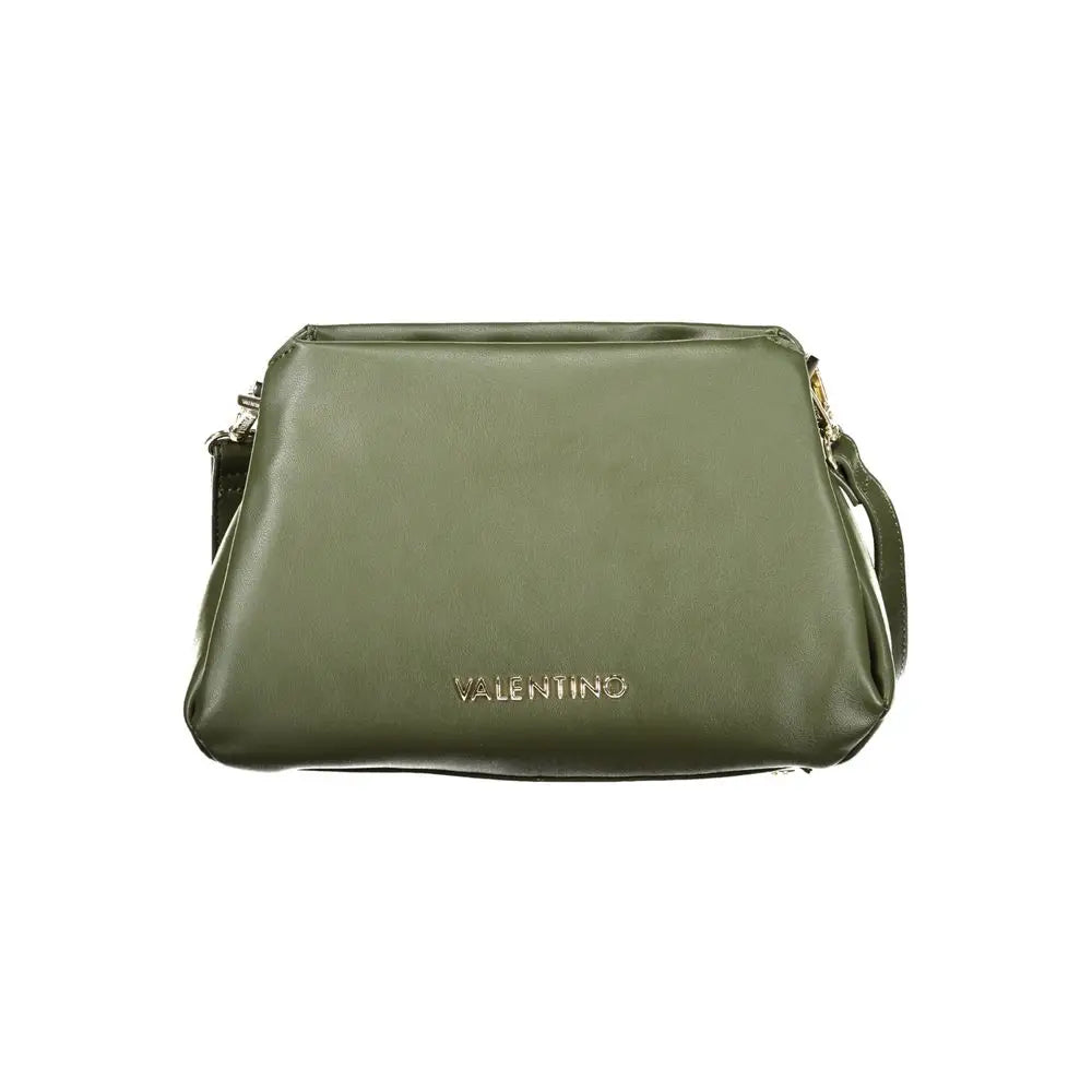 Mario Valentino Verde polyurethane crossbody taske i olivgrøn læder