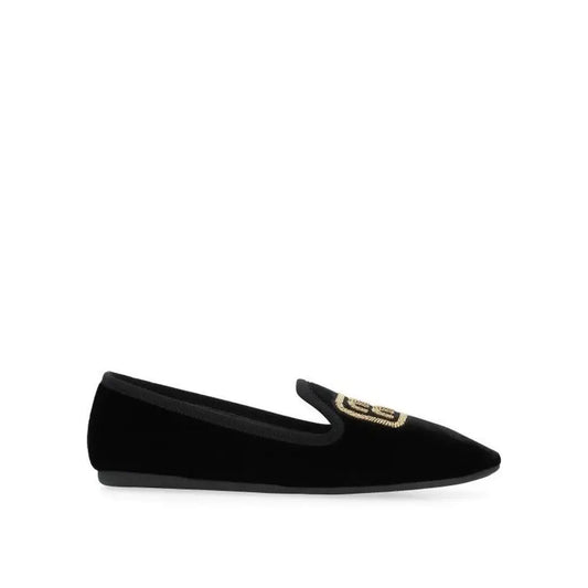 Miu Miu Black Fabric Moccassin - 35 - Ballerinasko