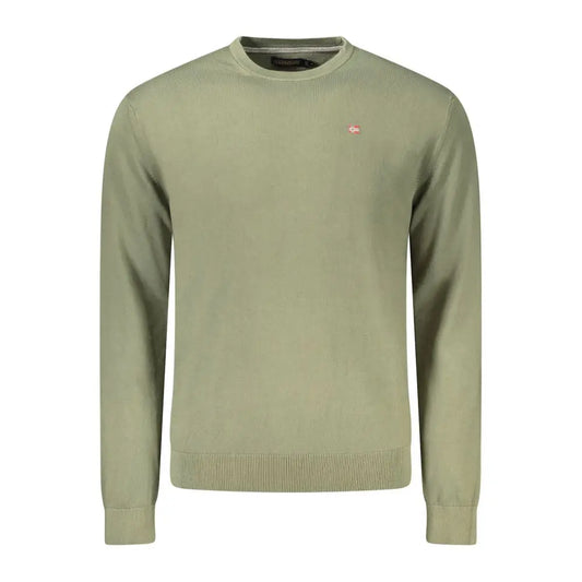 Napapijri Green Cotton Sweater - Sweaters
